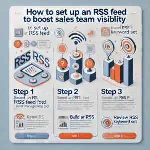 How to setup an RSS Feed to boost sales team visibility